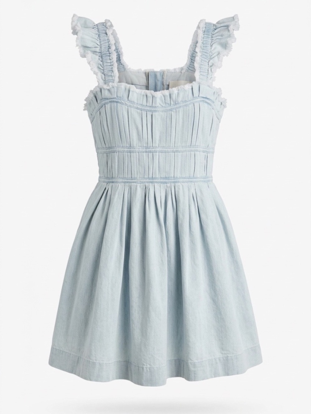 Altar'd State Ashley Light Denim Romper - size XXS - NWT 🌟